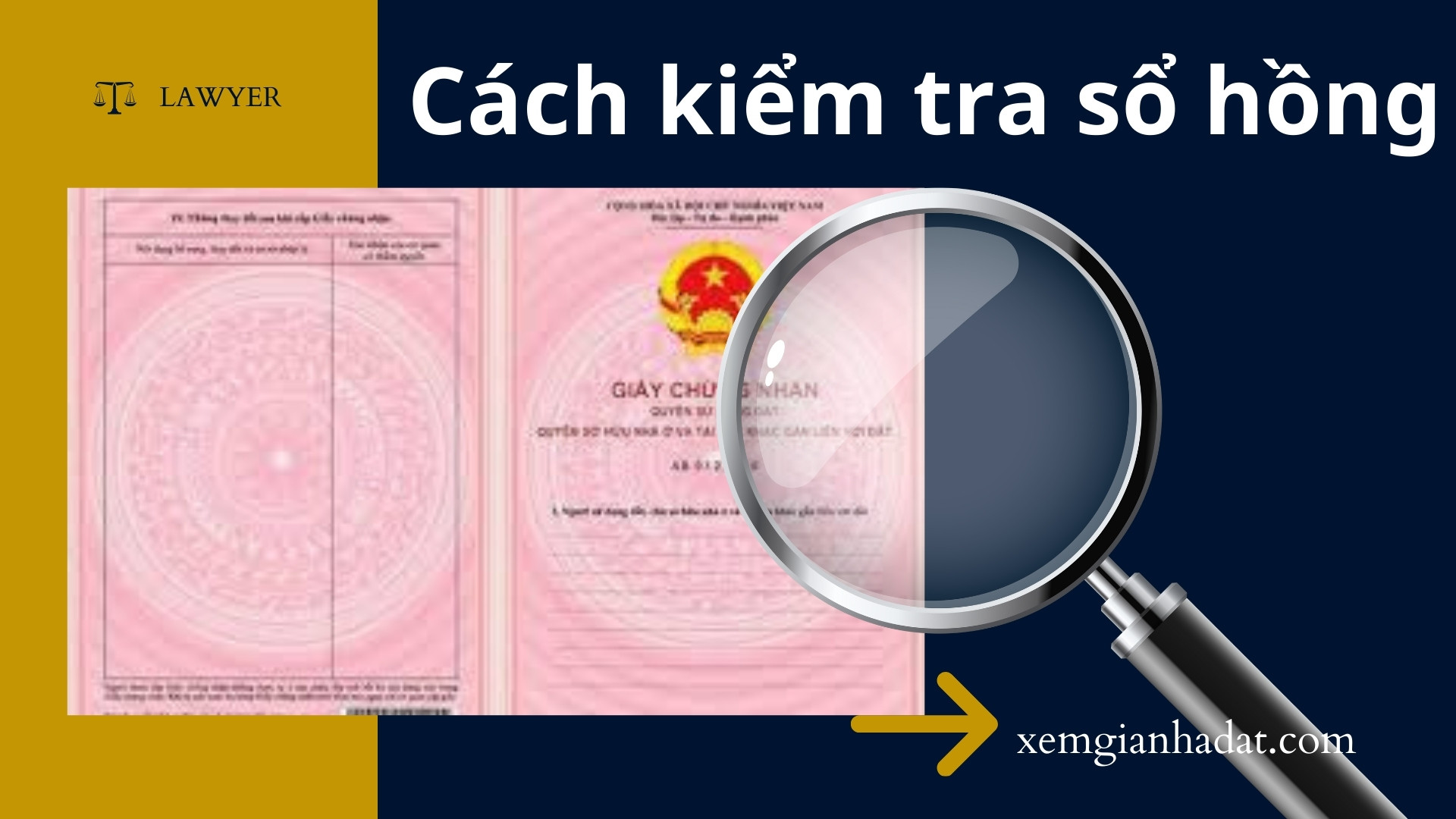 Cách kiểm tra sổ hồng chi tiết đảm bảo an toàn