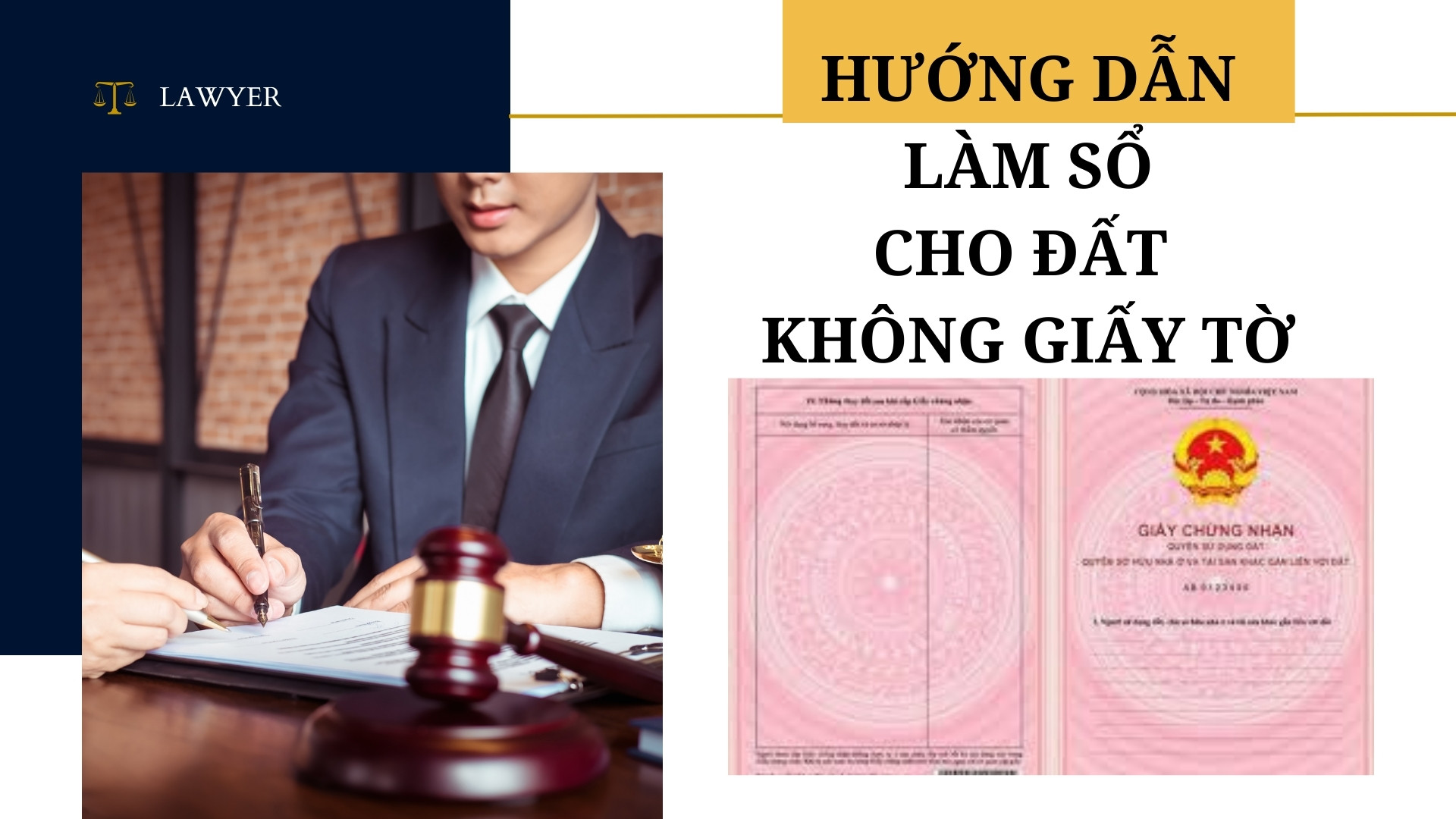 Hướng dẫn chi tiết thủ tục cấp sổ cho đất không giấy tờ