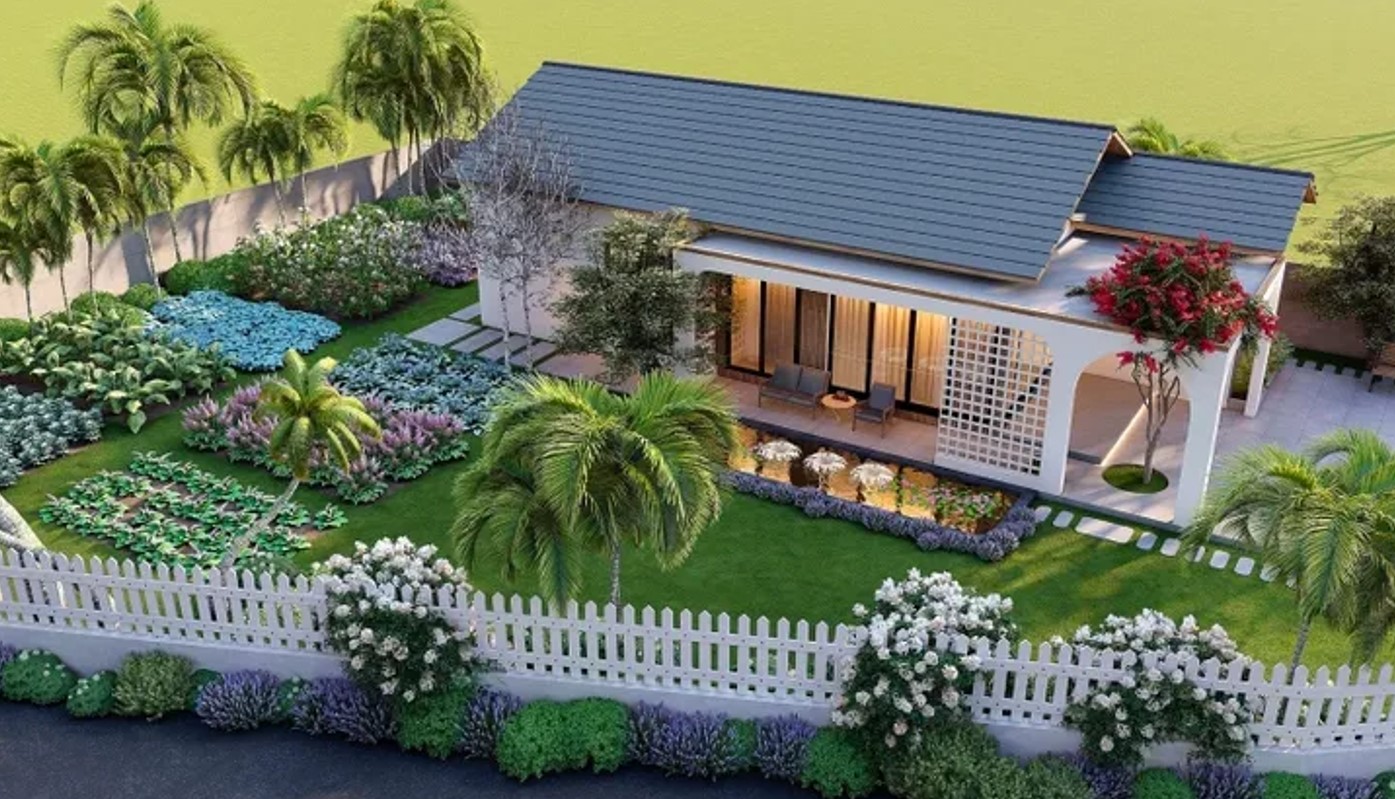Trồng cây xanh trong nhà để tạo không khí trong lành rất tốt cho phong thủy
