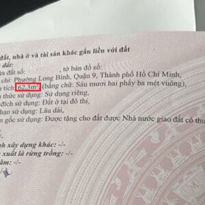 Bán đất gần ga metro sẵn sổ hồng