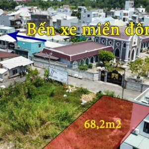 Bán đất Thủ Đức gần bến xe miền đông 68m2 giá rẻ